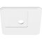 Ekena Millwork Lucan Architectural Grade PVC Contemporary Ceiling Medallion, 22"OD x 3"ID x 7 1/2"C x 1"P CMP22LN-03000 - alternate 3